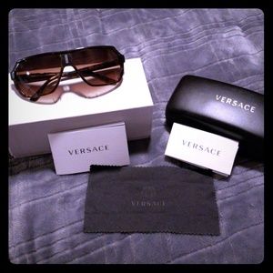 Versace sunglasses.